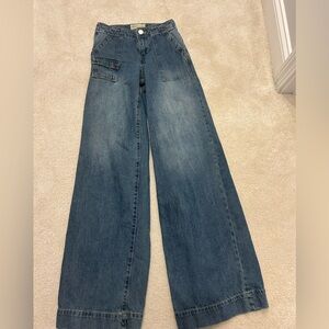 Dark Wash Baggy Jeans (00)